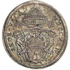 1 Testone - Annibale Albani Sede Vacante