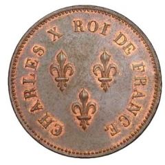 5 Franc pattern of virole by Moreau