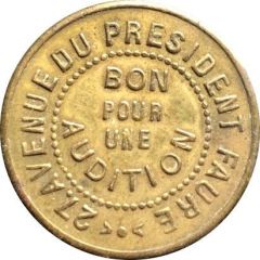 Phonograph Token - Chansonnia Saint Etienne