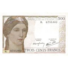 300 Francs - Cérès type 1938