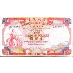 100 Dollars Mercantile Bank