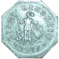 10 Pfennig - Bensheim