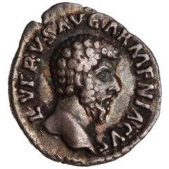 Denarius - Lucius Verus TR P III IMP II COS II ARMEN, Armenia