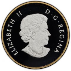 25 Dollars - Elizabeth II Polar Bear, Piedfort