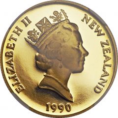 150 Dollars - Elizabeth II 3rd Portrait, Founding Anniversary