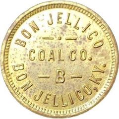 5 Cents - Bon Jellico Coal Mining Co. Bon Jellico, Kentucky