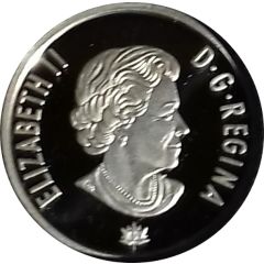 10 Cents - Elizabeth II Our home and native land, silver