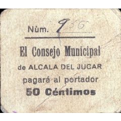50 Céntimos Alcalá del Júcar