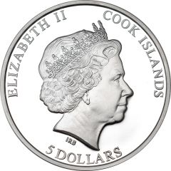 5 Dollars - Elizabeth II Judaea