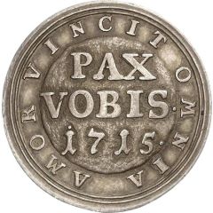 Medal - Death of King Louis XIV of France