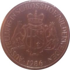 Medal - Schloss Niederweiden Prinz Eugen