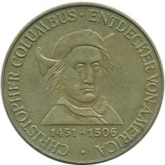 Grosse Seefahrer der Weltgeschichte Christopher Columbus