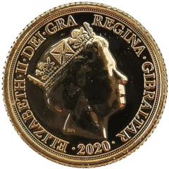 1/4 Sovereign - Elizabeth II Saint George and the Dragon