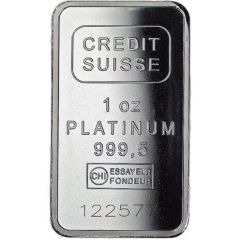 1 oz Platinum Credit Suisse