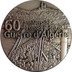 Medal - 60th anniversary of the ceasefire of the Algerian War