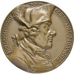 200th anniversary of Frederick the Great