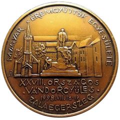 Medal - 28th conference of the Hungarian Coin Collectors Association