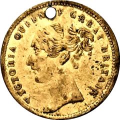 Token - Victoria Double headed eagle