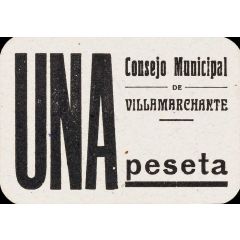 1 Peseta Villamarchante