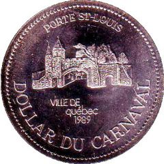 Dollar du Carnaval - Quebec City, Quebec