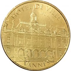Jeton Touristique - Monnaie de Paris - Vannes - Hôtel de Ville