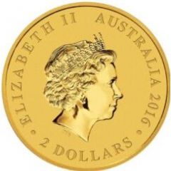 2 Dollars - Elizabeth II 4th Portrait - Mini Roo - Gold Bullion Coin