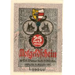 25 Pfennig Sanitätshundeverein
