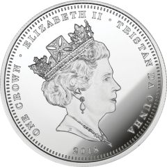 1 Crown - Elizabeth II Royal Wedding, Toronto Invictus Games