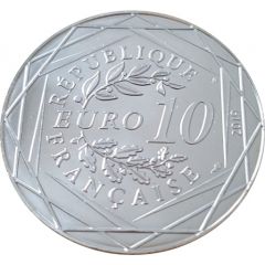 10 Euros - Coin of History Charles De Gaulle