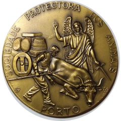 Medal - Animal Protection Society of Porto 100th Anniversary