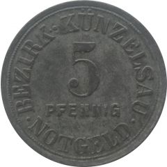 5 Pfennig - Künzelsau
