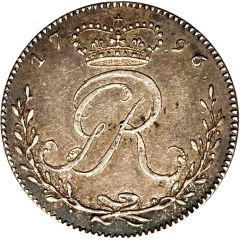 1/4 Ackey - George III