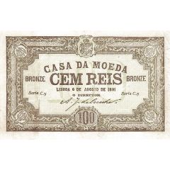 100 Réis Casa da Moeda