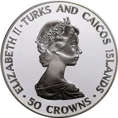 50 Crowns - Elizabeth II Voyage of Discovery