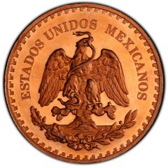 5 Onzas Pattern, Popocatepetl E Iztaccihuatl, Copper