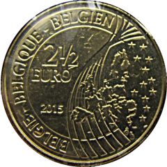 2 1/2 Euros Battle of Waterloo