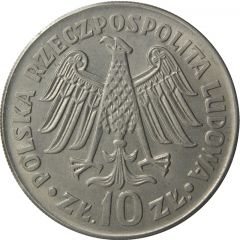 10 Zlotys Kazimierz Wielki Legends incuse