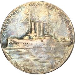 Medal - Nave di battaglia Vittorio Emanuele