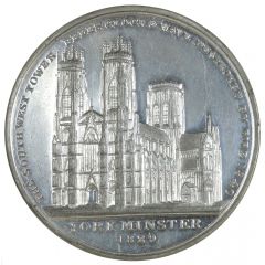Medal - Victoria York Minster Bell Tower