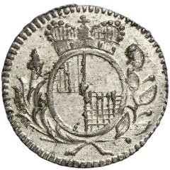 1 Pfennig - Christian Frederick Charles Alexander