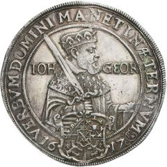 1 Thaler - John George I Centenary of the Reformation