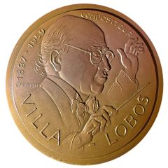 Médaille - Villa-Lobos BACHIANAS BRASILEIRAS