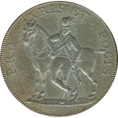 1/2 Penny Suffolk - Hoxne / Yeomanry