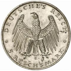5 Reichsmark Pattern