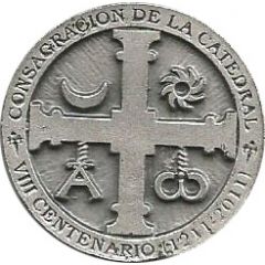 Medal - VIII centenary of the consecration of the Cathedral of Santiago