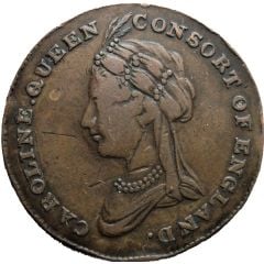 Token - Caroline of Brunswick, Queen Consort of England