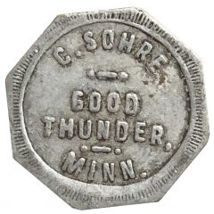 25 Cents - C. Sohre Good Thunder, Minnesota
