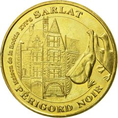 Monnaie de Paris Tourist Token - Périgord Noir Sarlat - Maison de la Boétie XVIe siècle