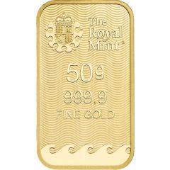 50 g Gold Britannia, Bar