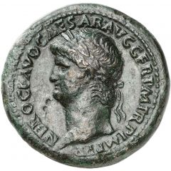 Sestertius - Nero DECVRSIO S C